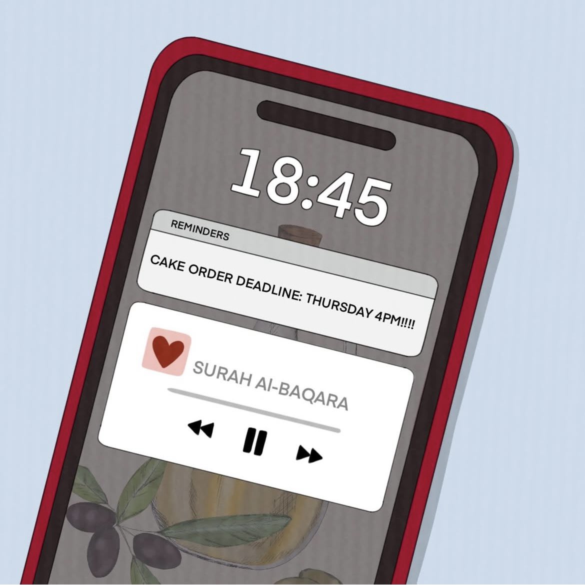 Place your orders now #cakes4syria 💙
Art work credit: Utopiaart.co