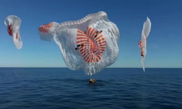 haveigotnews's tweet image. NASA's stranded astronauts have landed safely back on earth thanks a rescue mission by Space X and, more surprisingly, Tunnock's Tea Cakes