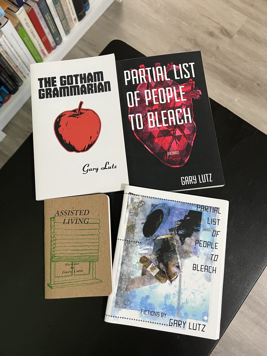 My Lutz collection, all signed. Heartfelt thanks to Garielle for not only signing two of my favorite books of the last several years but also sending a surprise package of rare goodies. My 2.5-hour conversation with her will be available on the podcast later this year. 💛