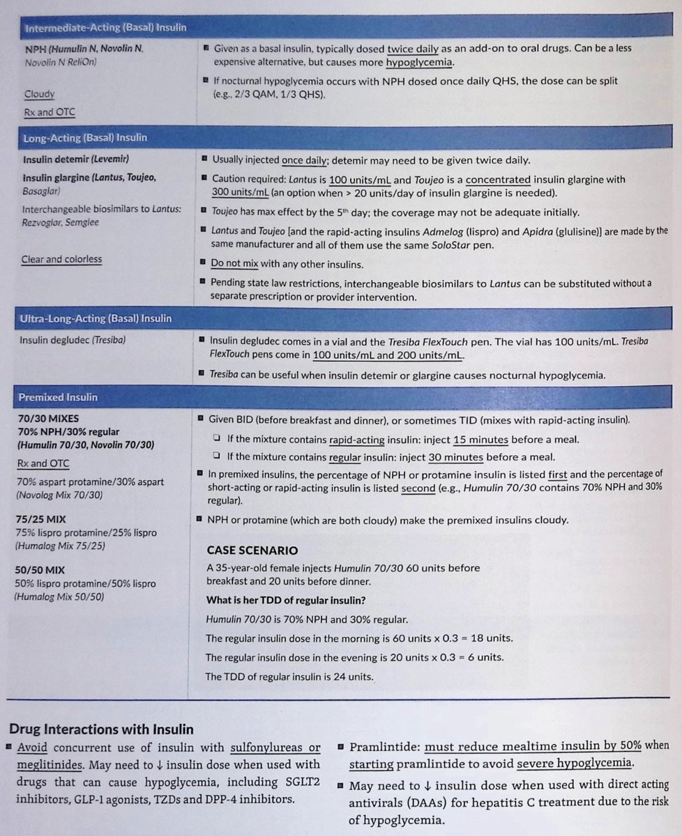 Ph_LamaAlghamdi's tweet photo. Insulin Types Review 💉 https://t.co/rOHk8T5kQR