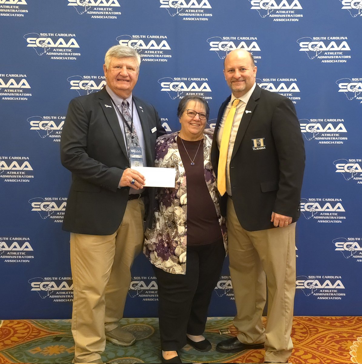Thank you to Jerry and Jodie Linn for their 10 years of serving the SCAAA!