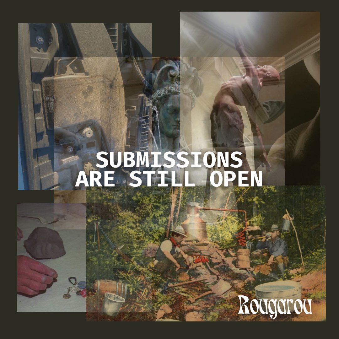 Our submissions are still open until April 1st!

Anything and everything that's rusts is welcome in this issue.
Link to submit is in our bio