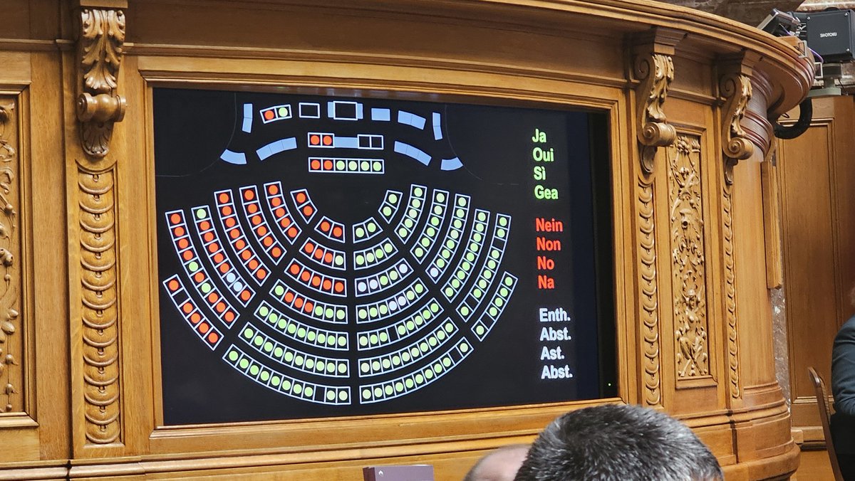 NicolasKolly's tweet image. Drôle : toute la gauche et les Verts refusent la proposition 24.426 visant à restreindre les vols avec l'avion du Conseil fédéral pour les présidents des Conseils... Je croyais qu'il fallait moins prendre l'avion ? 🤔