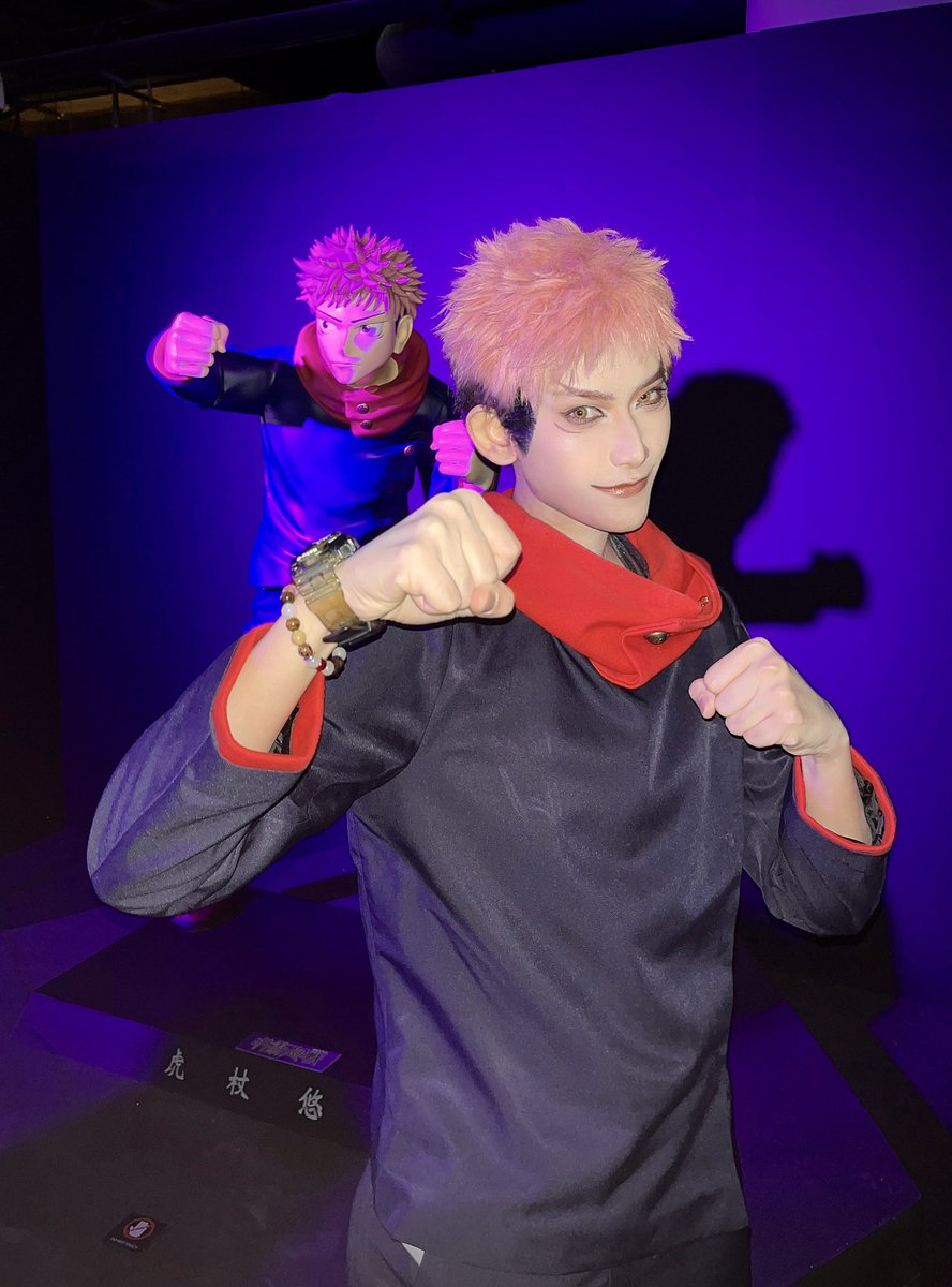 AOIDOFF's tweet photo. Bday boy 🎂
Itadori Yuji 🎉

#虎杖悠仁生誕祭2025

#JujutsuKaisen #itadoriyuuji 
#jujutsukaisenexhibitionth https://t.co/92tRKJng9Z