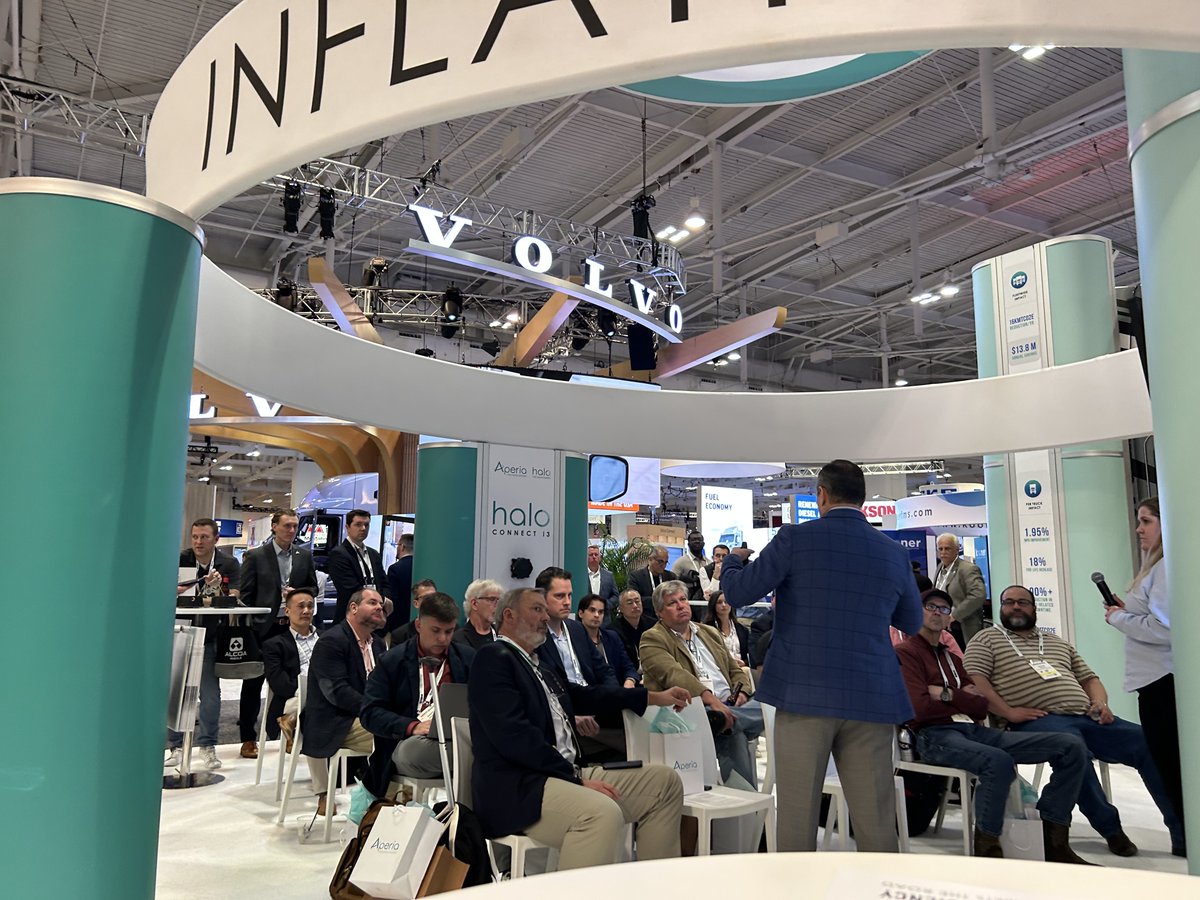 AperiaTech's tweet image. TMC 2025 was a milestone for Aperia! Last week, we announced our exclusive agreement with Goodyear to support their Tires as a Service (TaaS) offering—solidifying Halo Tire Management as a key piece of the most innovative fleet programs.

aperiatech.com/goodyeartaasex…