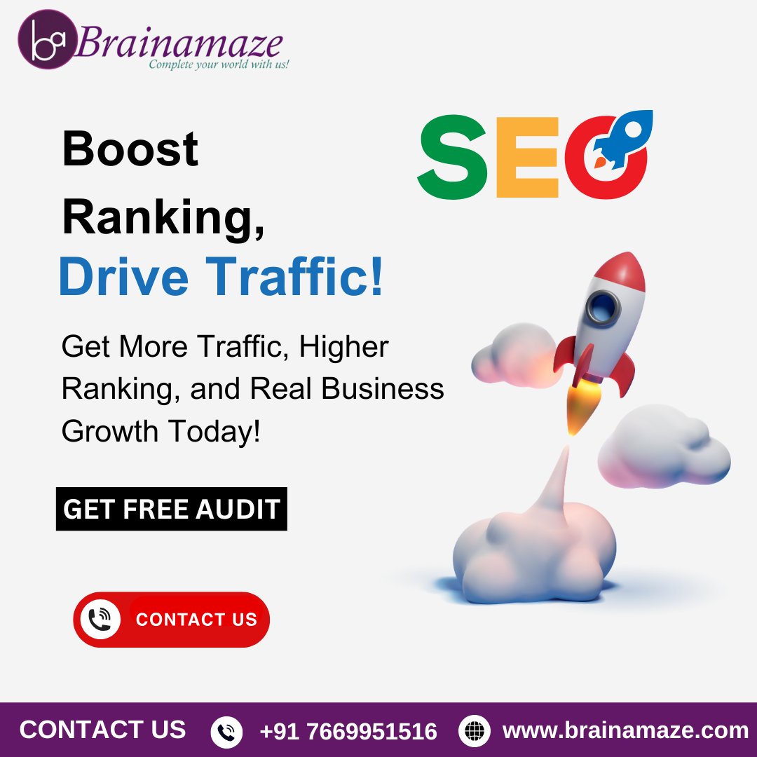 Brainamaze's tweet photo. 🚀 Boost Your Ranking, Drive Traffic, and Watch Your Business Grow! 🌟

Mob. no.  +91-7669951516
Our Website: https://t.co/ntzrva1Tpb
Mail : sales@brainamaze.com

#SEO #WebsiteTraffic #DigitalMarketing #Hospitals #Doctors #RealEstate #EcommerceWebsite #Brainamaze #TechnicalSEO https://t.co/KTI4SQaKDP