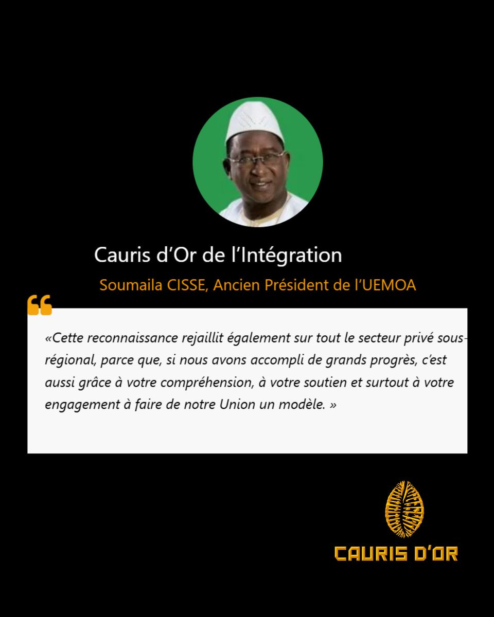 🏆 Témoignage d’un Ancien Lauréat – Cauris d'Or de l'Intégration

🎉 Cette année, les Cauris d’Or fêtent leurs 20 ans ! Un événement grandiose vous attend… Restez connectés !

#CaurisDOr2025 #20AnsDeSuccès  #Leadership #Excellence