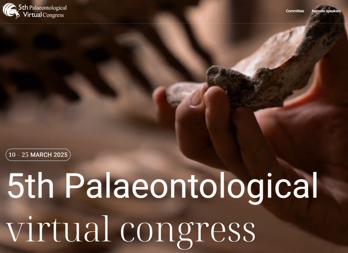 WhWafa's tweet image. I was honoured to be a keynote speaker at the 5th Paleontological Virtual Congress. Syrain vertebrate fossils were the core of my talk.
Thanks for the organizers
#Syria
#vertebratefossils