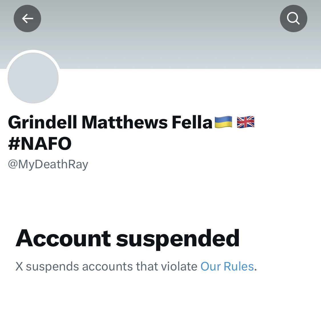 Bertie Grindell Matthews Fella 🇺🇦🇬🇧 #NAFO tweet media