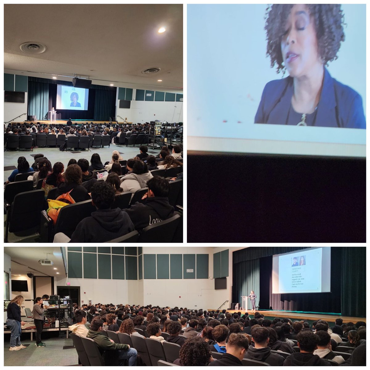 Huge day at Felix Varela High! 400+ students are learning the real consequences of negative choices. With The Public Defender’s Office, we’re empowering them to choose wisely. #MDCPSYourBestChoice #ConsequencesAreMinor