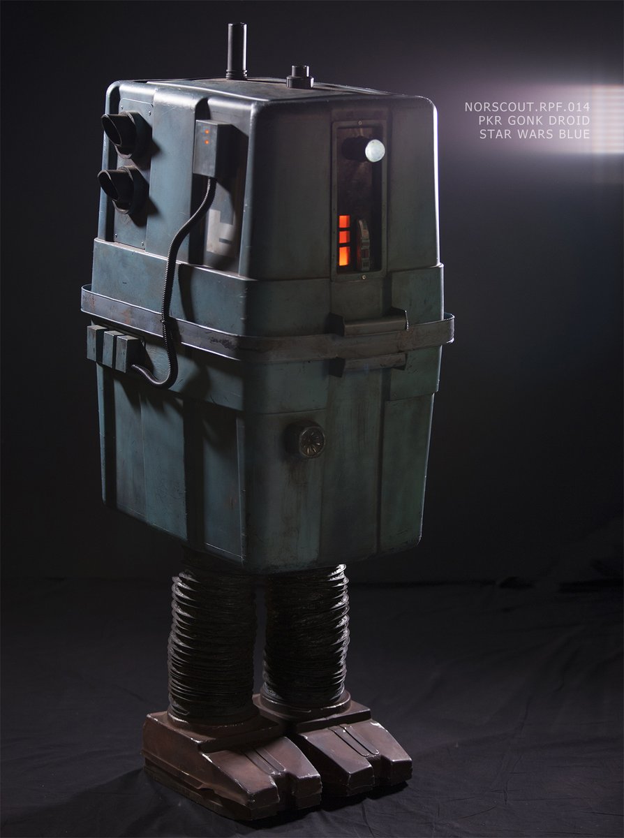 Taurean421's tweet photo. Here's "BLUE" from 2018. It's actually Blue ;) 
#OG #GonkDroid #SWBlue #StarWarsBLUE https://t.co/ufkdsZmqMV