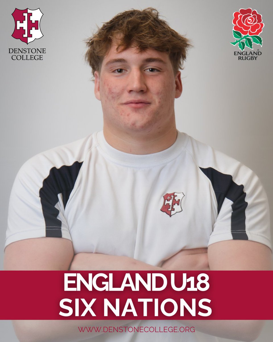 Please join us in congratulating George Marsh who has been selected in the <a href="/EnglandRugby/">England Rugby</a> U18 Squad for this years 6 Nations in April. The men’s tournament will be held in Vichy, France.

For Denstone College it is fantastic to see George overcome injury both physically and