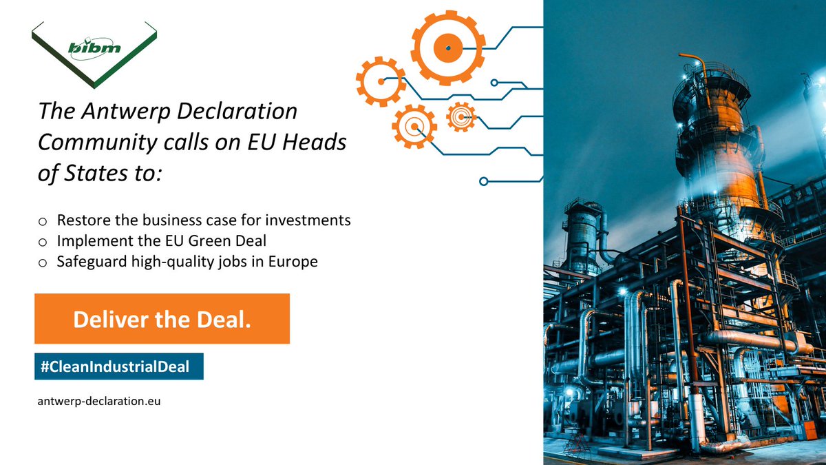 EuropeanPrecast's tweet photo. 🚨 #Competitiveness is in the spotlight at this week’s @EuropeanCouncil meeting (20–21 March)!

We call on EU leaders to take bold action to implement the #CleanIndustrialDeal 🌍🏗️

🔗 Learn more about the #AntwerpDeclaration Monitoring Framework: https://t.co/hZvi1TxgOT https://t.co/XGBzAhTt2k