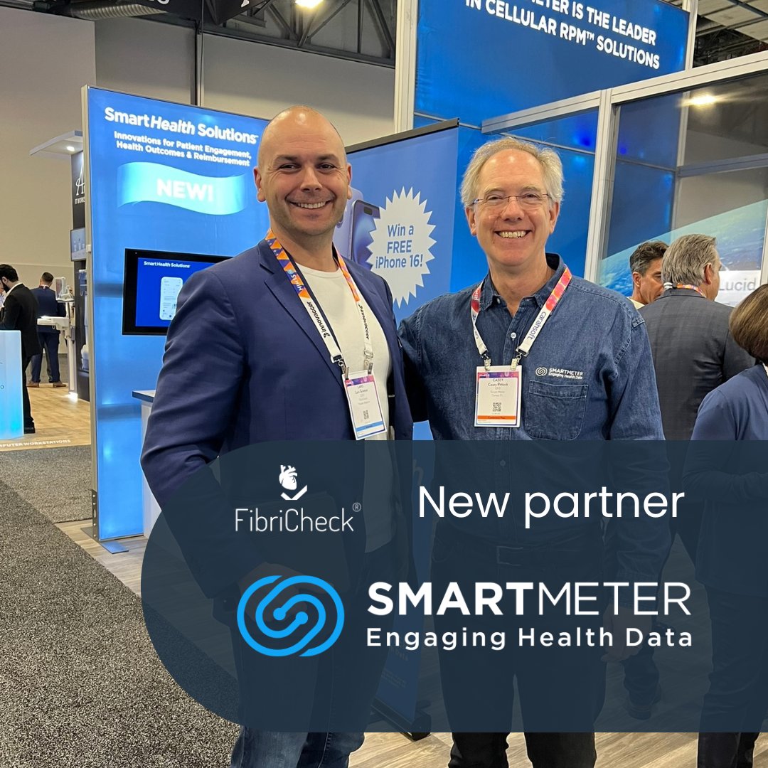 FibriCheck (@fibricheck) on Twitter photo FibriCheck is partnering with <a href="/SmartMeterRPM/">Smart Meter, LLC</a> to bring arrhythmia detection to U.S. patients within the Smart Meter platform, enabling clinicians to act on heart rhythm data more easily.
Read more: bit.ly/421g7lM FibriCheck is partnering with <a href="/SmartMeterRPM/">Smart Meter, LLC</a> to bring arrhythmia detection to U.S. patients within the Smart Meter platform, enabling clinicians to act on heart rhythm data more easily.
Read more: bit.ly/421g7lM