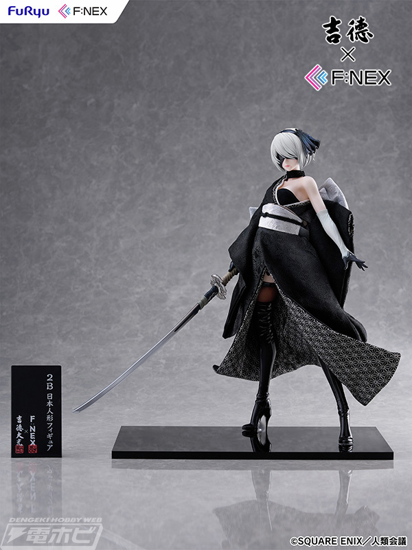 今日の話題】『NieR:Automata Ver1.1a』2Bが吉徳×F:NEXコラボの「日本