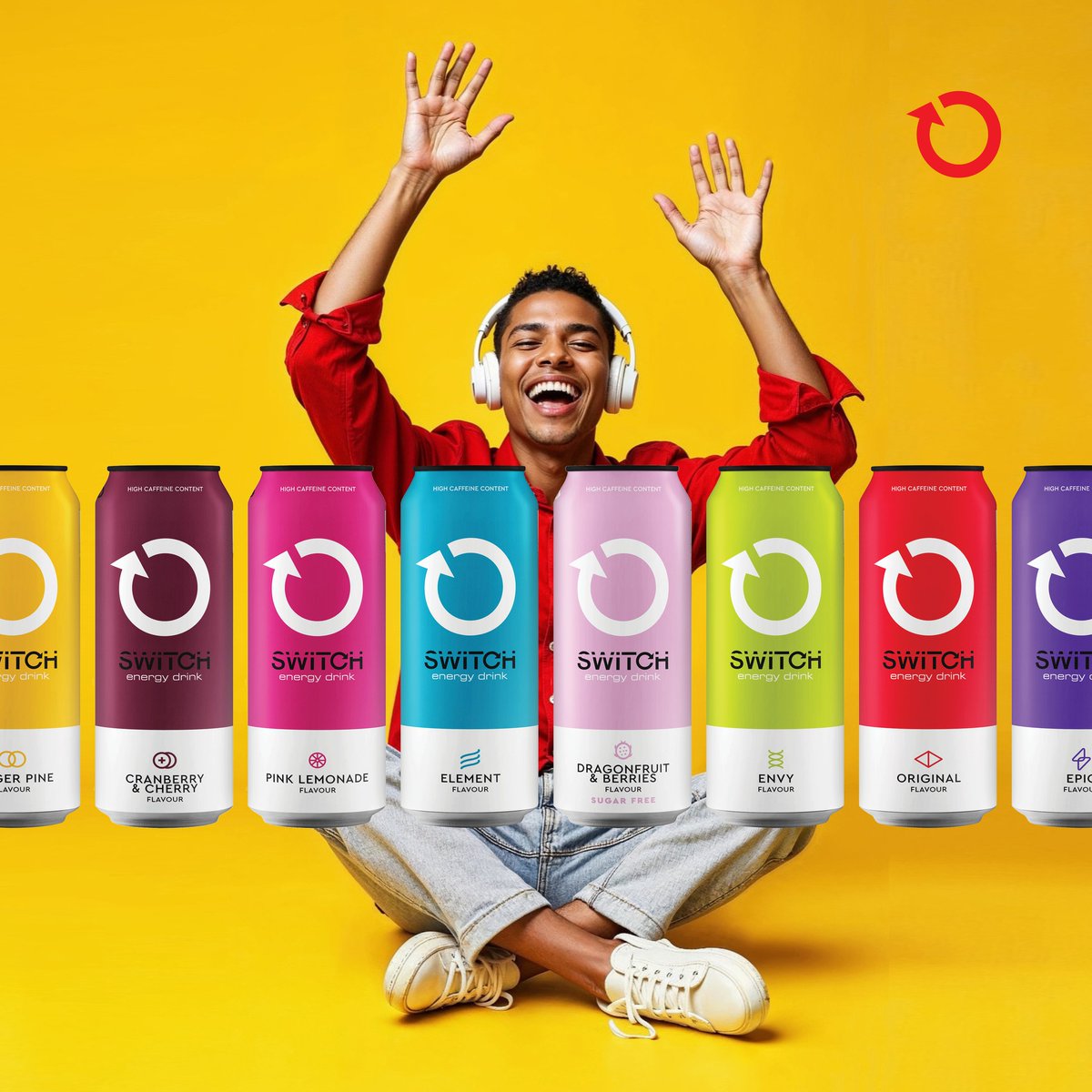 ReFRESH, reCHARGE, and reIGNITE your energy with a Switch.💥
It's the COOL way to beat the midday slump.

#DrinkSwitch #SwitchEnergy #SwitchTheSlump