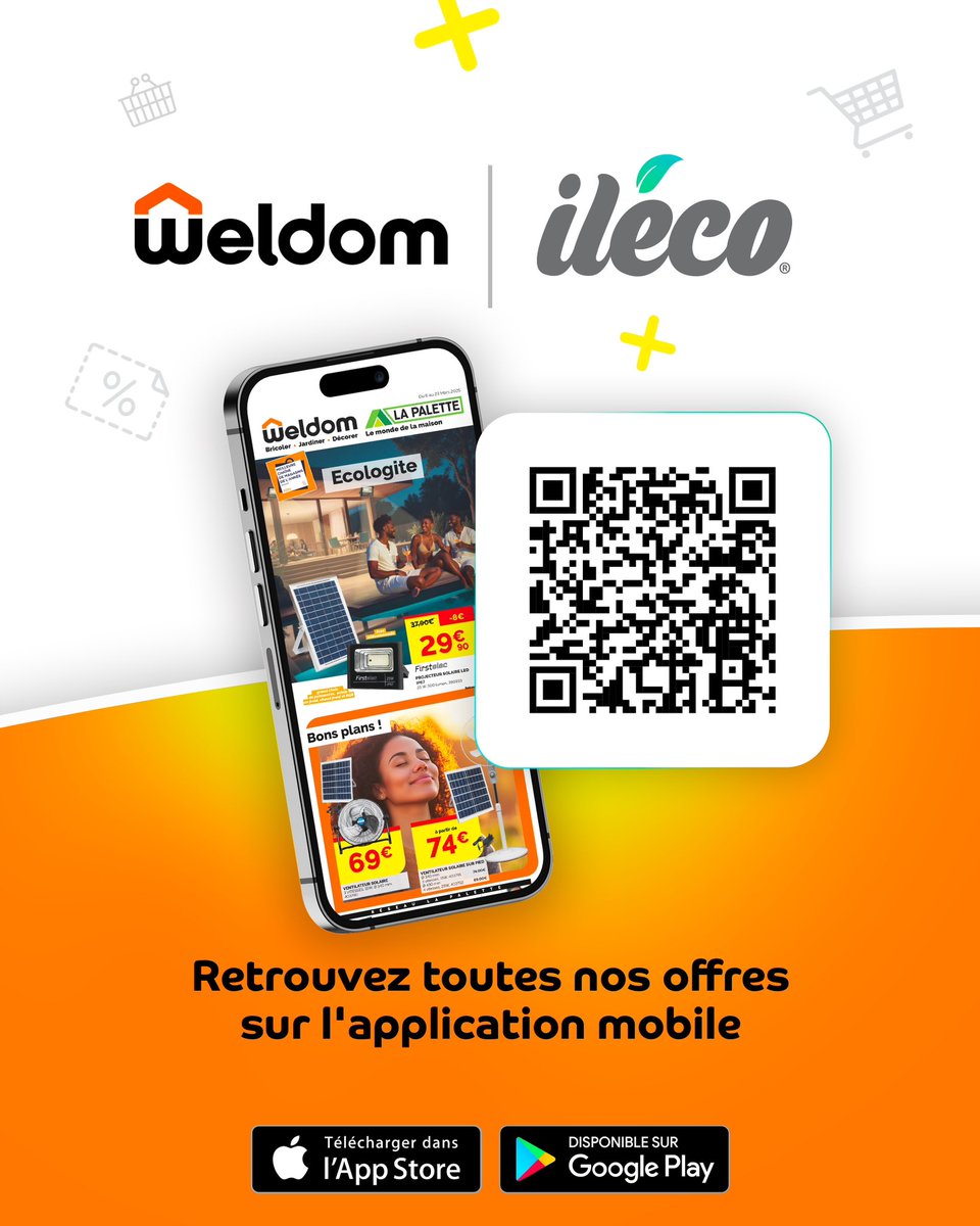 𝗚𝗨𝗔𝗗𝗘𝗟𝗢𝗨𝗣𝗘 👉🏽 ilecoapp.link/weldomgp 
𝗠𝗔𝗥𝗧𝗜𝗡𝗜𝗤𝗨𝗘 👉🏽 ilecoapp.link/bricosoleil
𝗚𝗨𝗬𝗔𝗡𝗘 👉🏽 ilecoapp.link/weldomguyane
𝗦𝗔𝗜𝗡𝗧-𝗠𝗔𝗥𝗧𝗜𝗡 👉🏽 ilecoapp.link/grandmaison

🏡✨ Que vous soyez en Guadeloupe, Martinique, Guyane ou SXM… Donnez un nouveau souffle à