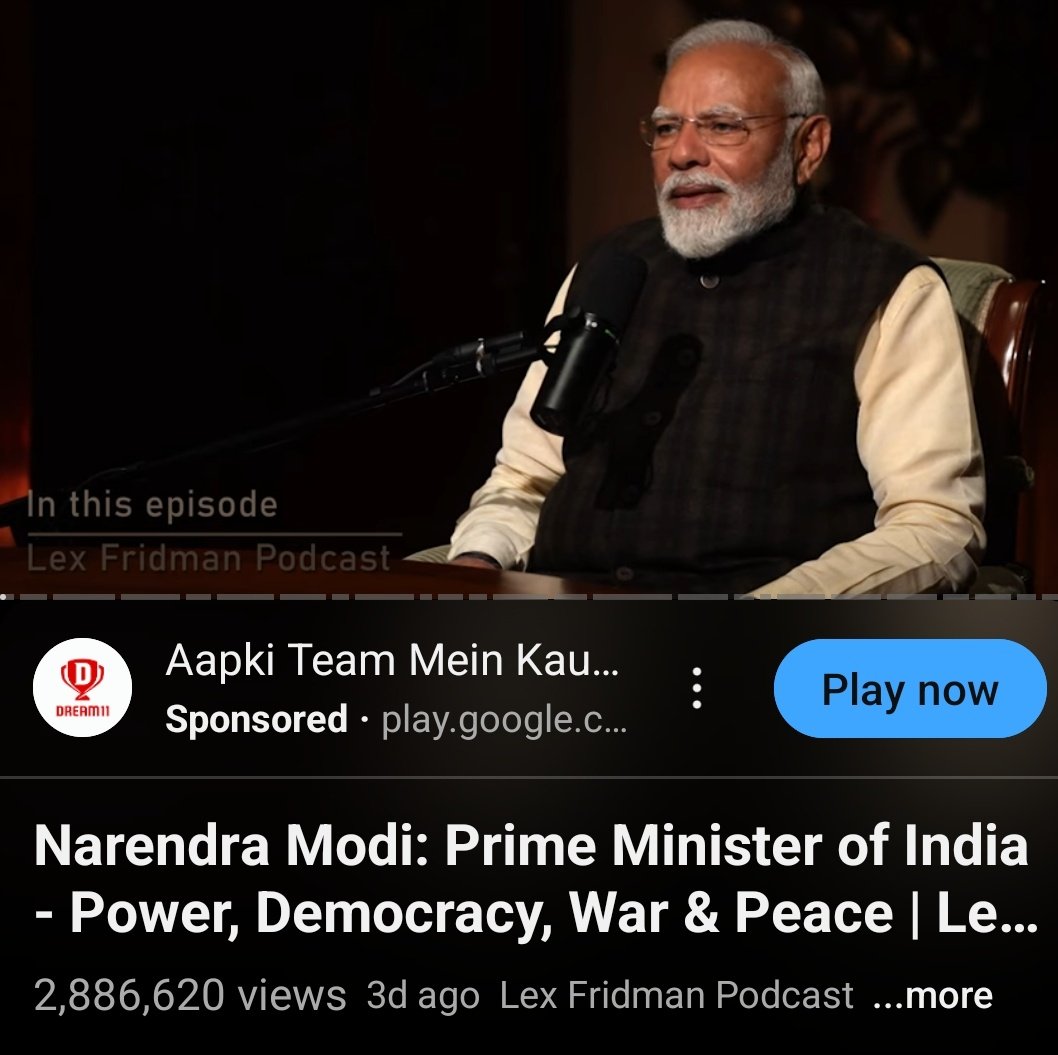 darab_farooqui's tweet image. Have you watched Modi's Lex Fridman interview? You don't have to, but please do read the comments. 

People from all across the world have commented on it, praising Modi and mentioning where they are from. 

One of them is actually from North Korea. 😜 Seriously, I'm not kidding.…