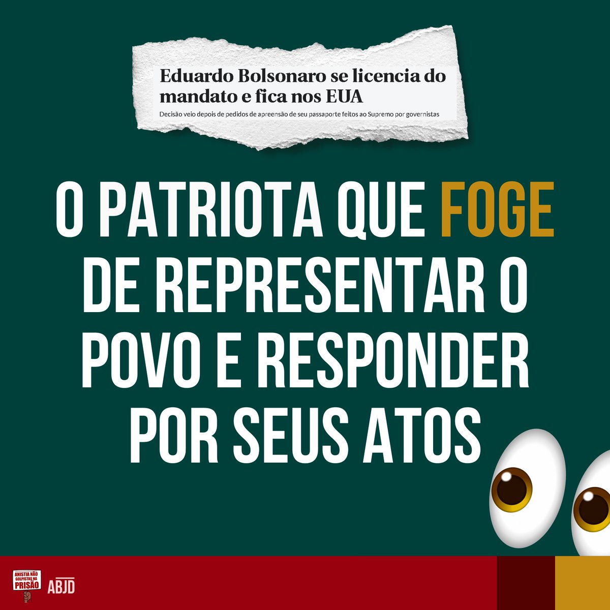 abjdbr's tweet photo. Ué? 🤔 #AnistiaNãoGolpistasNaPrisão https://t.co/A0pCCS7ytz
