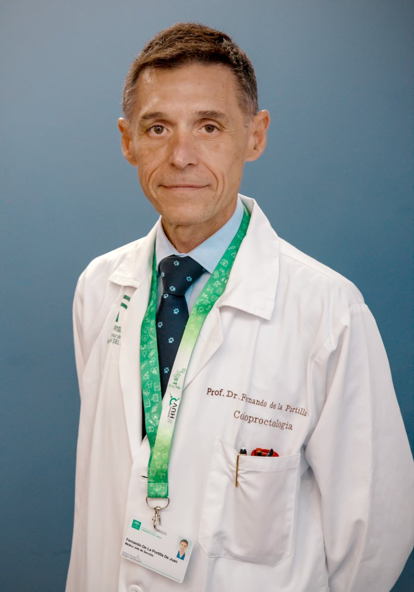 😍Nuestro compañero Fernando de la Portilla, jefe de sección de Coloproctología de nuestro hospital, se encuentra entre los diez mejores cirujanos generales de España, según el Monitor de Reputación Sanitaria <a href="/mercoranking/">Merco</a>. 
¡Enhorabuena!💚 #SomosHUVR