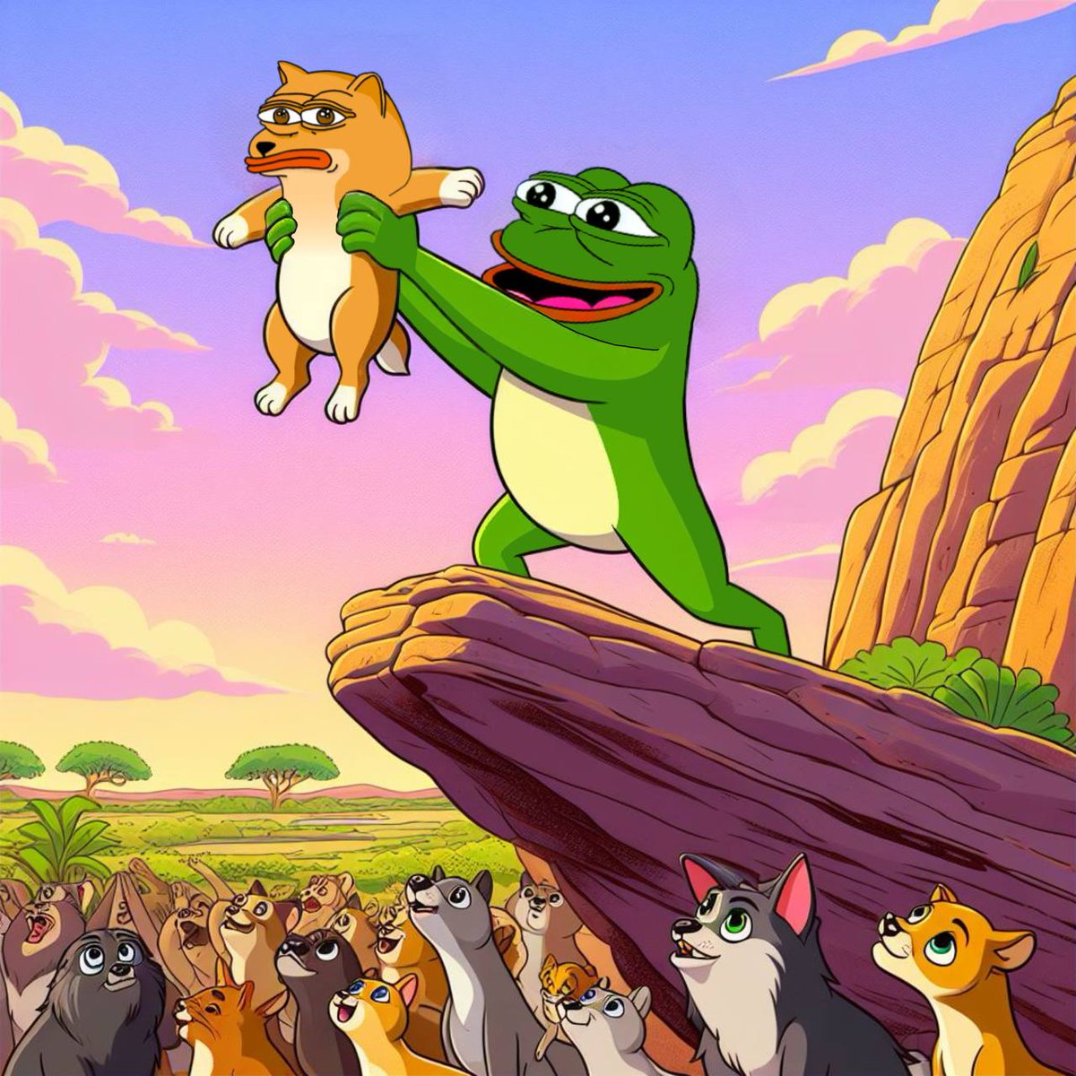 Peshi_X's tweet photo. @Ashcryptoreal Just take a look at this handsome Peshi! 😂

Peshi son of Pepe and Shiba 🔥😎 https://t.co/3oNawS6fgJ