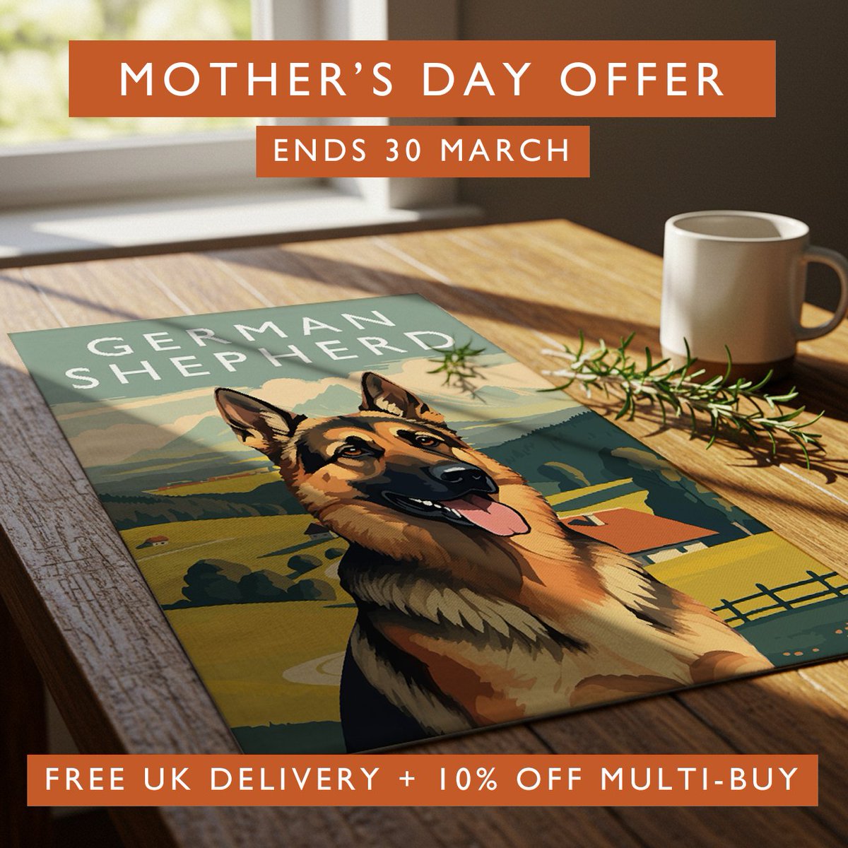 🎁 Still looking for a Mother’s Day gift? 🎁
🐶 39 dog breeds available!
✅ FREE UK delivery
✅ 10% OFF when you buy 2+
📆 Order by 25 March!
🛒 Get yours here: pawandmore.co.uk/collections/to…
#MothersDayGift #DogMum #DogLoverGifts