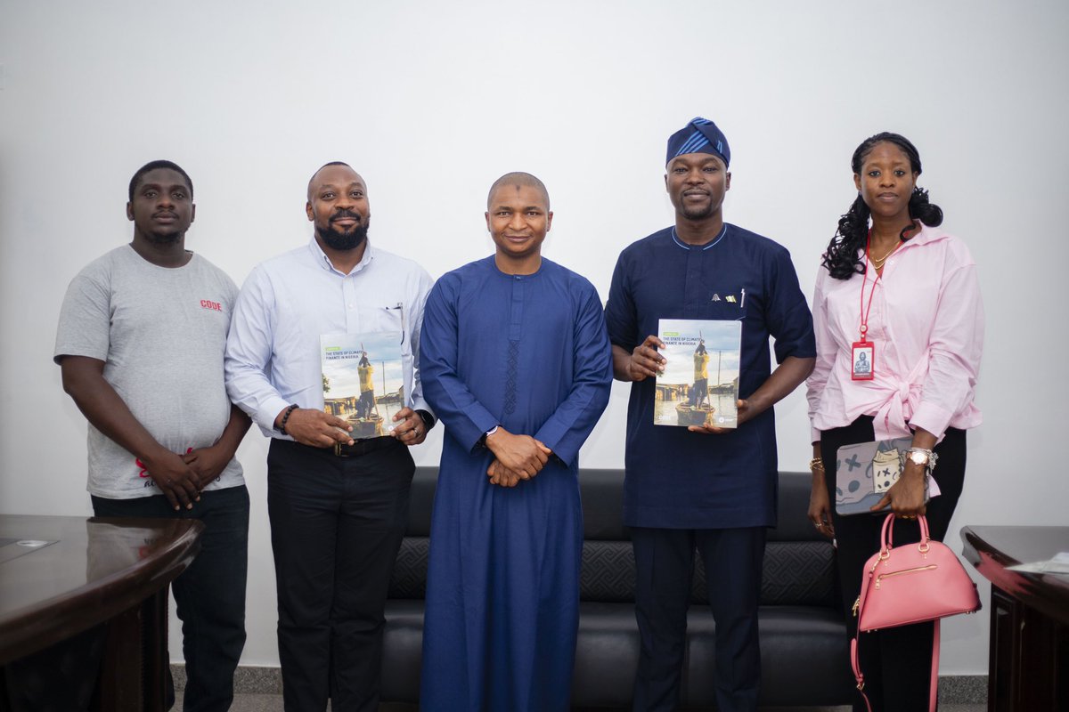 CODEActivist's tweet photo. Earlier this week, I led my team at CODE on an advocacy visit to the SSA to the President on Climate Advancement, Mr Ibrahim Abdullahi Shelleng at the NCCC Secretariat.
We discussed collaboration on climate financing on advocating for Climate Action #CODEactivist #Climatechange https://t.co/oPxcdVA96s