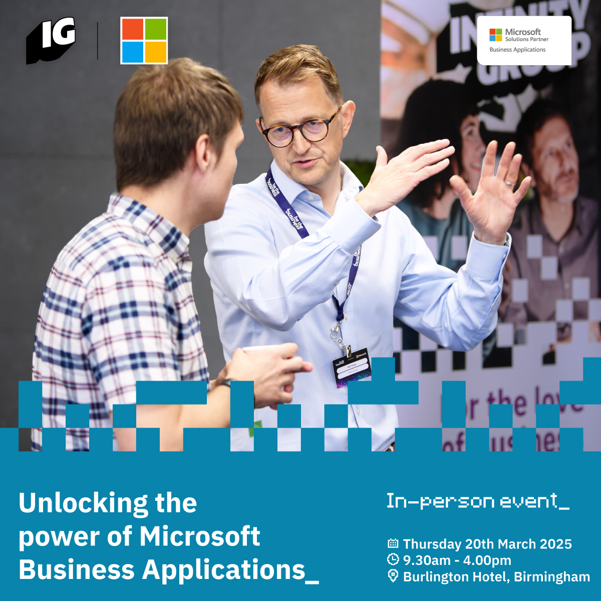Infinity Group (@infinitygrouptw) on Twitter photo Birmingham, get ready! Our Microsoft Business Applications event is tomorrow.  Learn, network, and explore the future of business tech. 💫
Register now! eu1.hubs.ly/H0gmCfl0
#microsoft #digitaltransformation #businessapplications #msftadvocate Birmingham, get ready! Our Microsoft Business Applications event is tomorrow.  Learn, network, and explore the future of business tech. 💫
Register now! eu1.hubs.ly/H0gmCfl0
#microsoft #digitaltransformation #businessapplications #msftadvocate