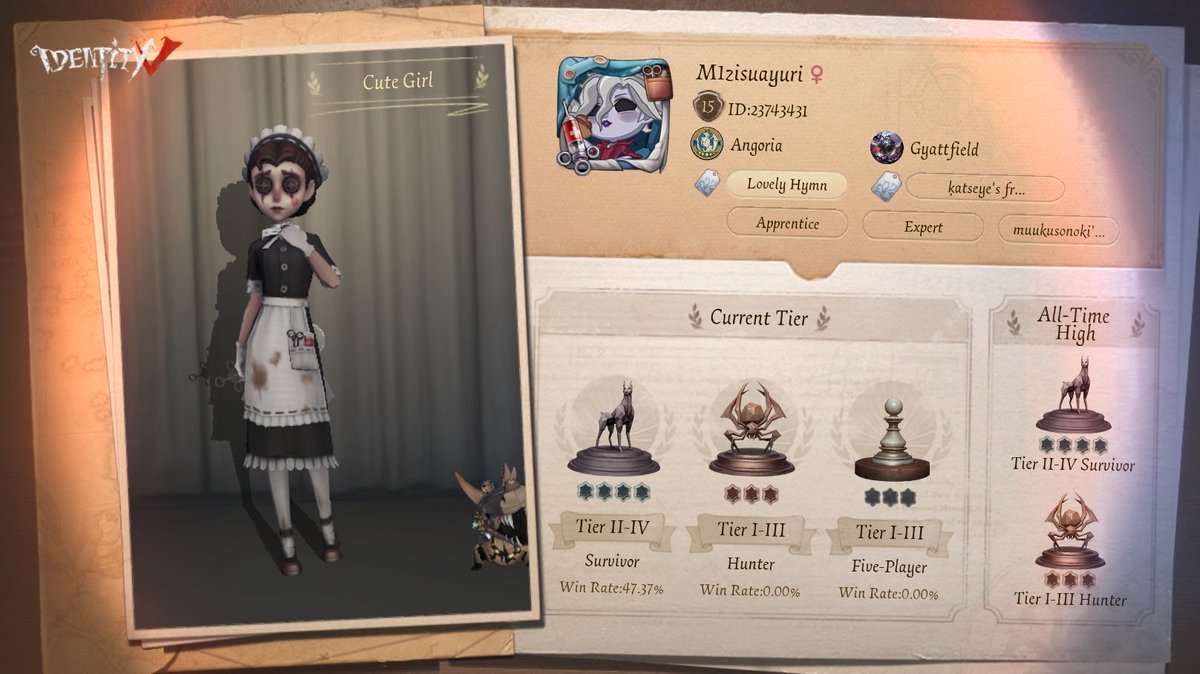 I'm playing Identity V. Fancy a game?