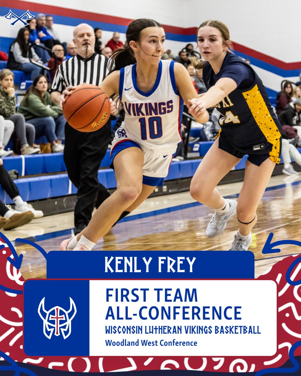 Congrats to 1st Team All Conference Selection Kenly Frey. Kenly averaged 10.3 ppg, shot 40.4 % from 3, averaged 3.9 apg, and will graduate as the all time assist leader in program history with 367 assists. Congrats Kenly!