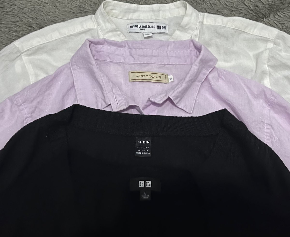 RestyledSha's tweet image. HALLO kepoin jualan thriftku yuk🙌🏻

kemeja fit body, wispie, blouse ngga pasaran dan warna2 pastelll

LD  96 - 140

💸 30kan aja
🌸shopee &amp;amp; COD
🌸BUY 3 GET 1 free❗️❗️

ADA FREE BAJU ‼️ (syaratnya RT postingan ini) 

📍 bdg