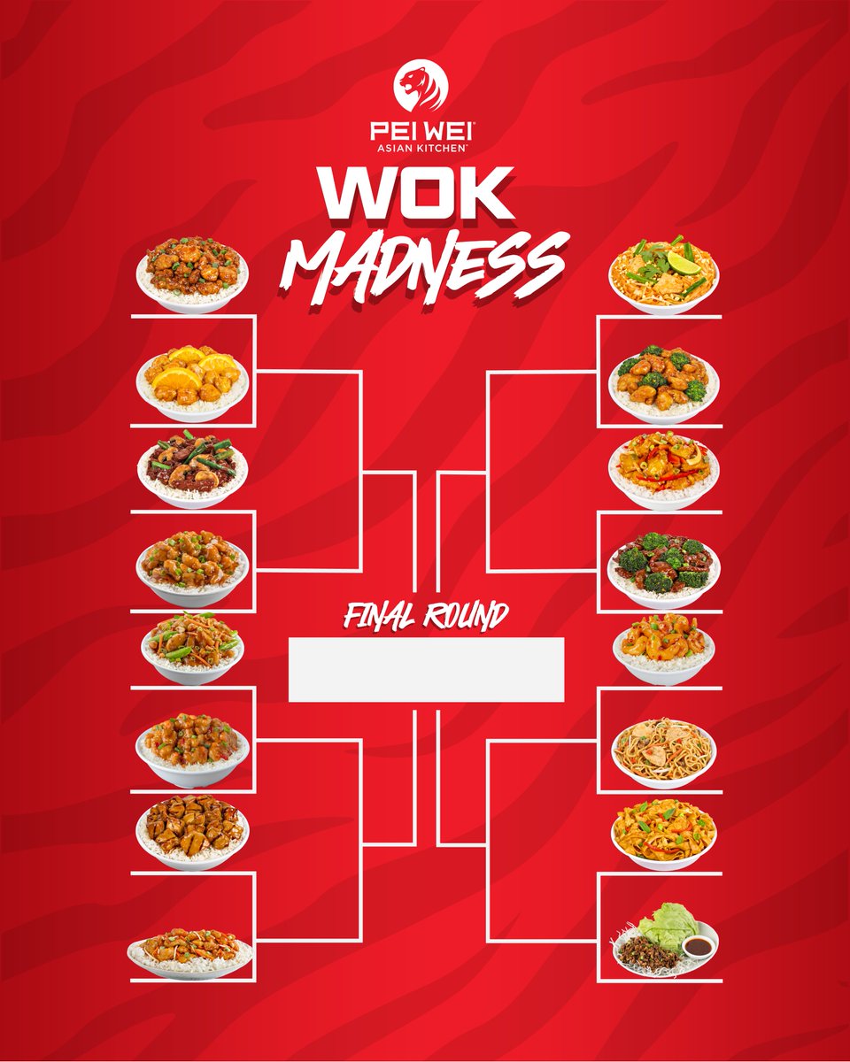 🏀🥡 WOK MADNESS is here, and the competition is heating up! Vote daily on our IG story and help crown the ultimate Pei Wei dish! Who’s taking home the title? 👀🔥