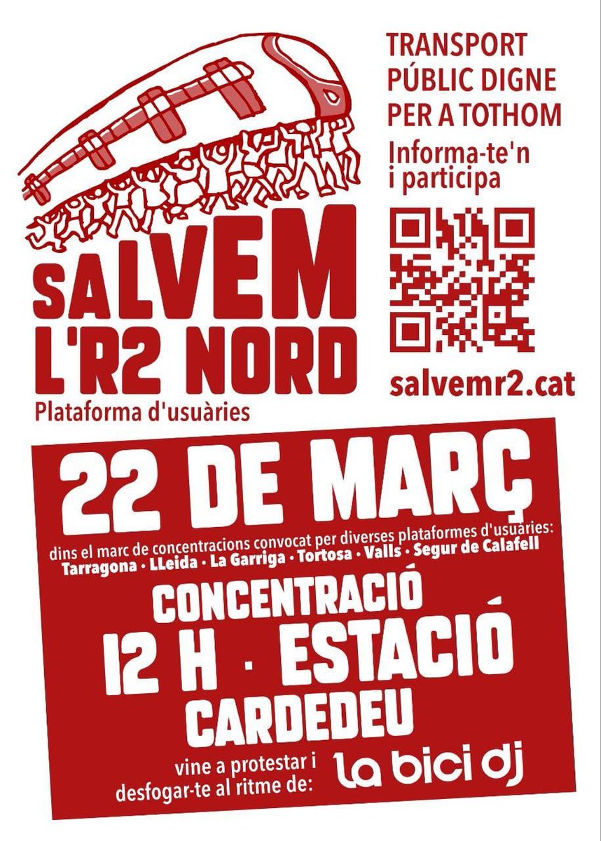 Dissabtea les 12h tots a Cardedeu!!!