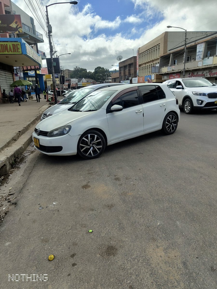 KachepaAndrew's tweet photo. Selling this VW golf 6 2012 model CBZ Engine 1.2litre 7 speed gearbox intact  17inches mugrims brand-new tyres available in blantyre for a test drive price 11million negotiable 0884666460 direct owner https://t.co/nLIZnead2f