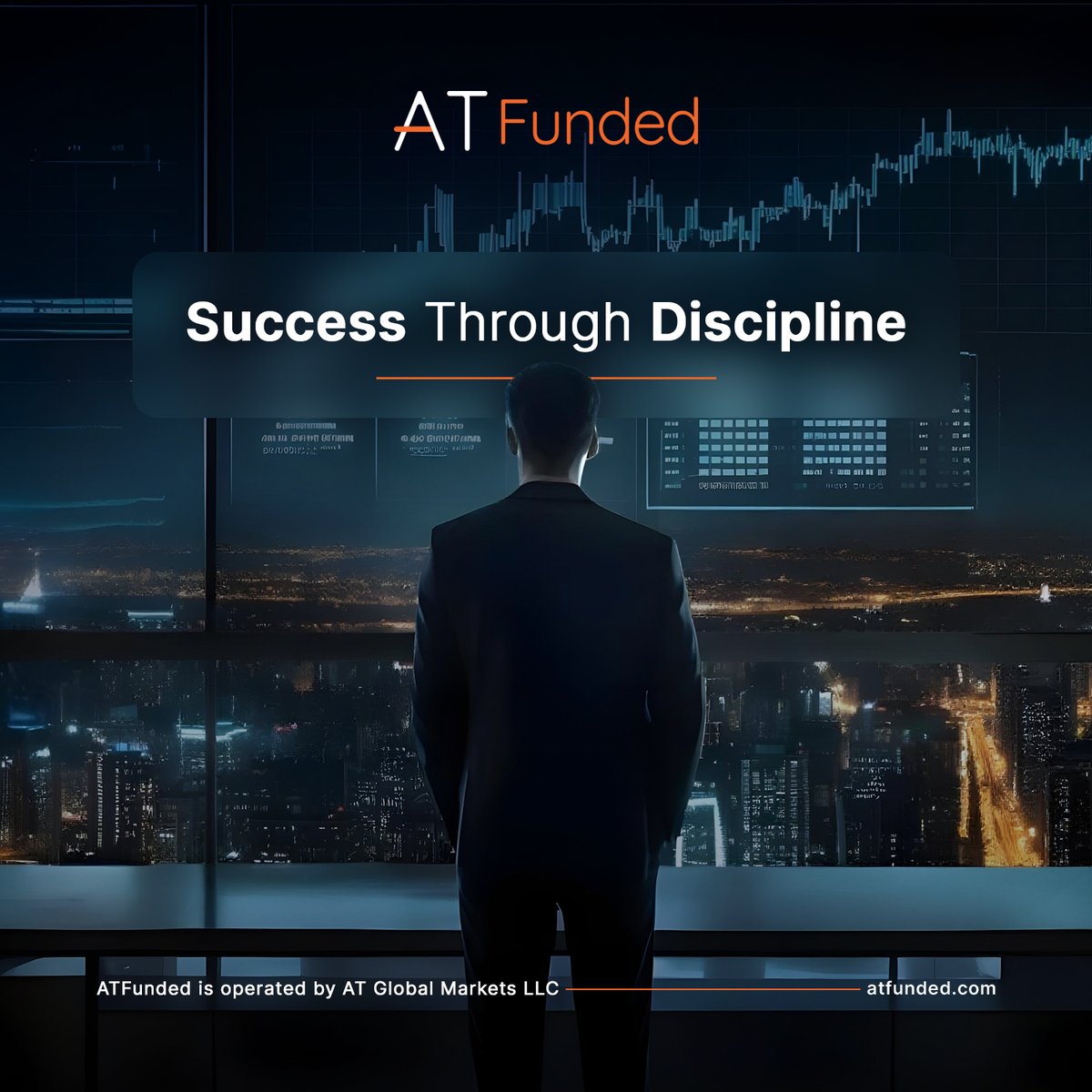 ATFunded's tweet image. In trading, discipline is the real edge. Stick to your plan, and let the markets do their thing. 📈