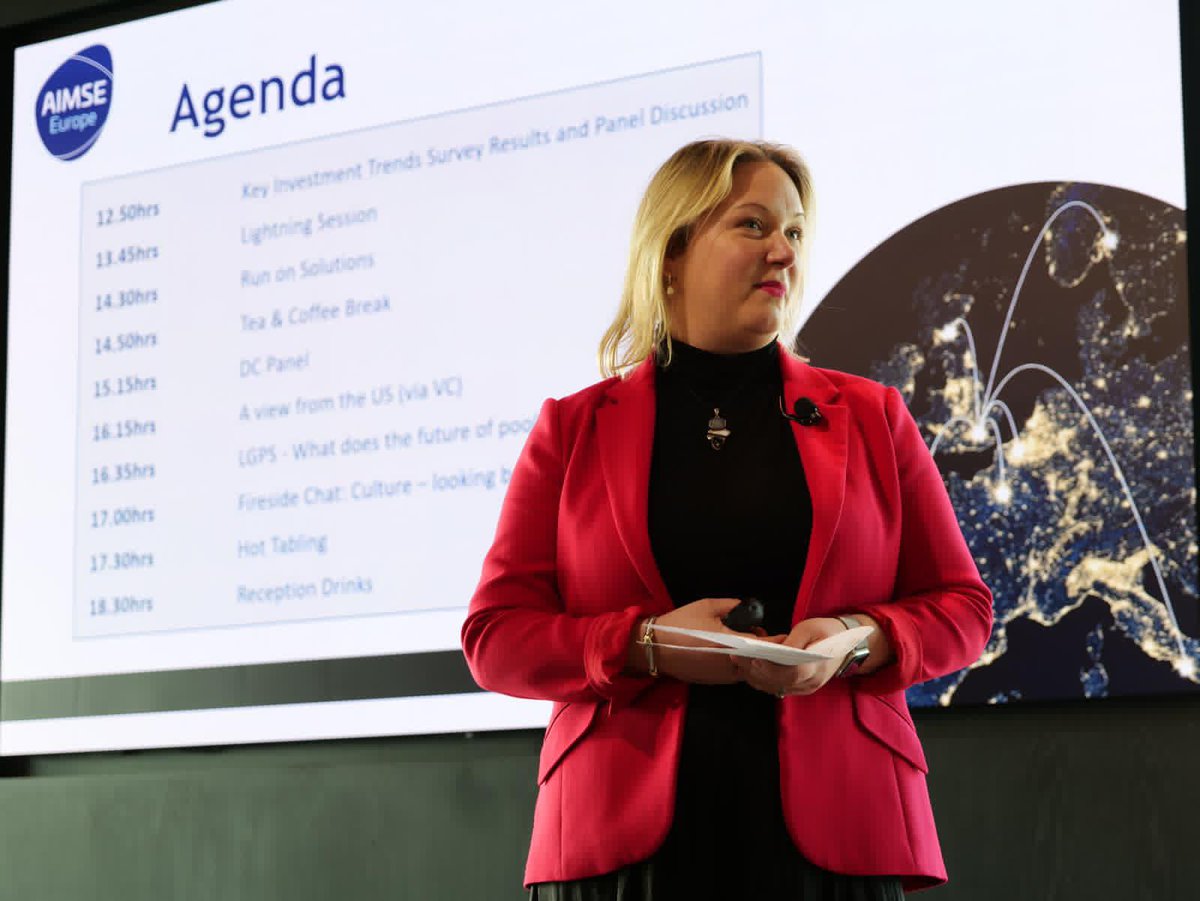 Our conference co-chairs Pippa Rudling and Millie Mather are on stage introducing the conference and the superb agenda we have lined up for our delegates. 

#events #assetmanagement #finance #pensions