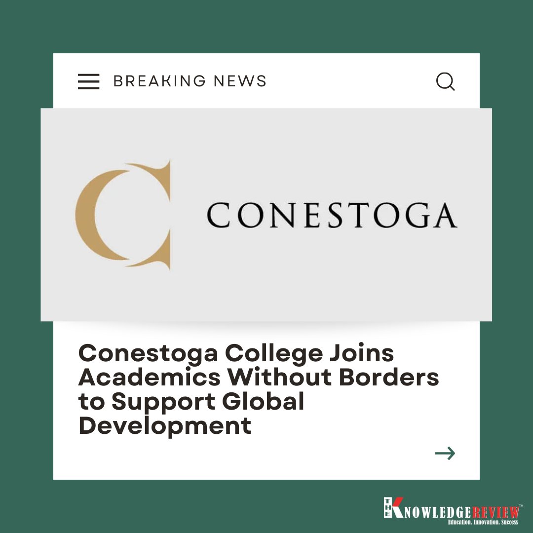 theknowledgerv's tweet image. Conestoga College Joins Academics Without Borders to Support Global Development

For More Details: bit.ly/4ifTu4e

#GlobalDevelopment #educationaldevelopment #internationalvolunteerpartnership