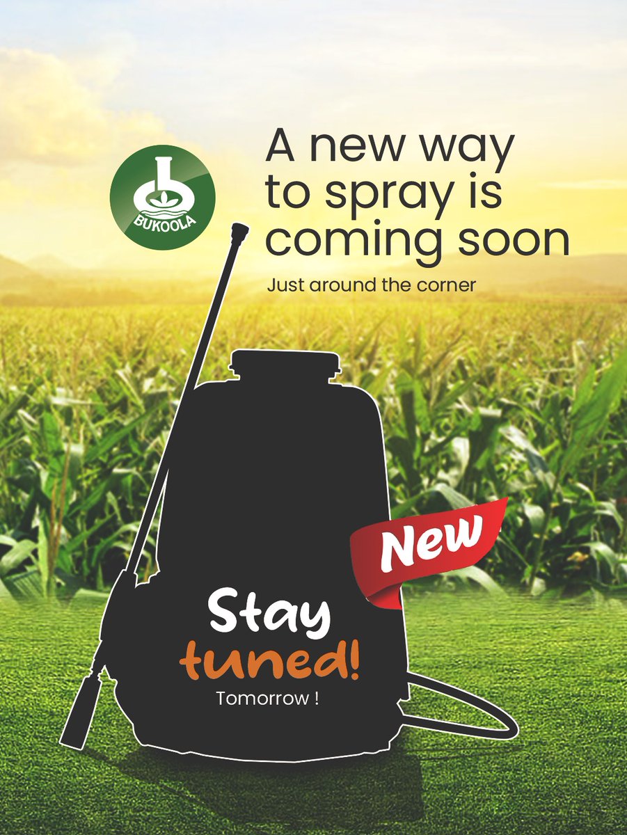 BukoolaChemical's tweet photo. We're about to unveil something extraordinary. Stay tuned for the big reveal.
#bukoolachemicals #agricinputs #unveiling #farmsmart https://t.co/e4vMsAL8vS