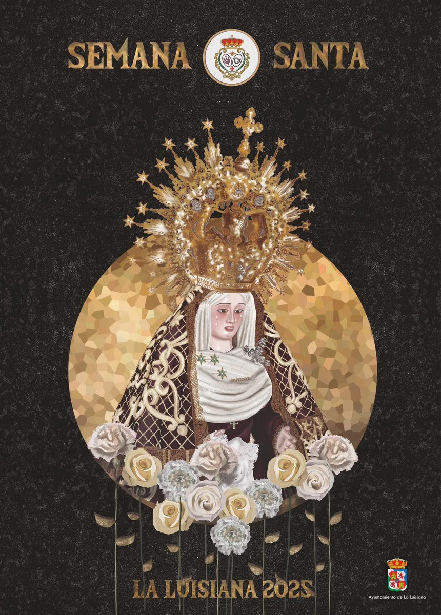 📌Cartel Semana Santa 2025 de La Luisiana (Sevilla) 

Autoría: Pablo Pavón
Via: Hdad. Santo Cristo de Piedad y María Stma. de los Dolores- La Luisiana
CC: <a href="/AytoLaLuisiana/">Ayto. La Luisiana y El Campillo</a>