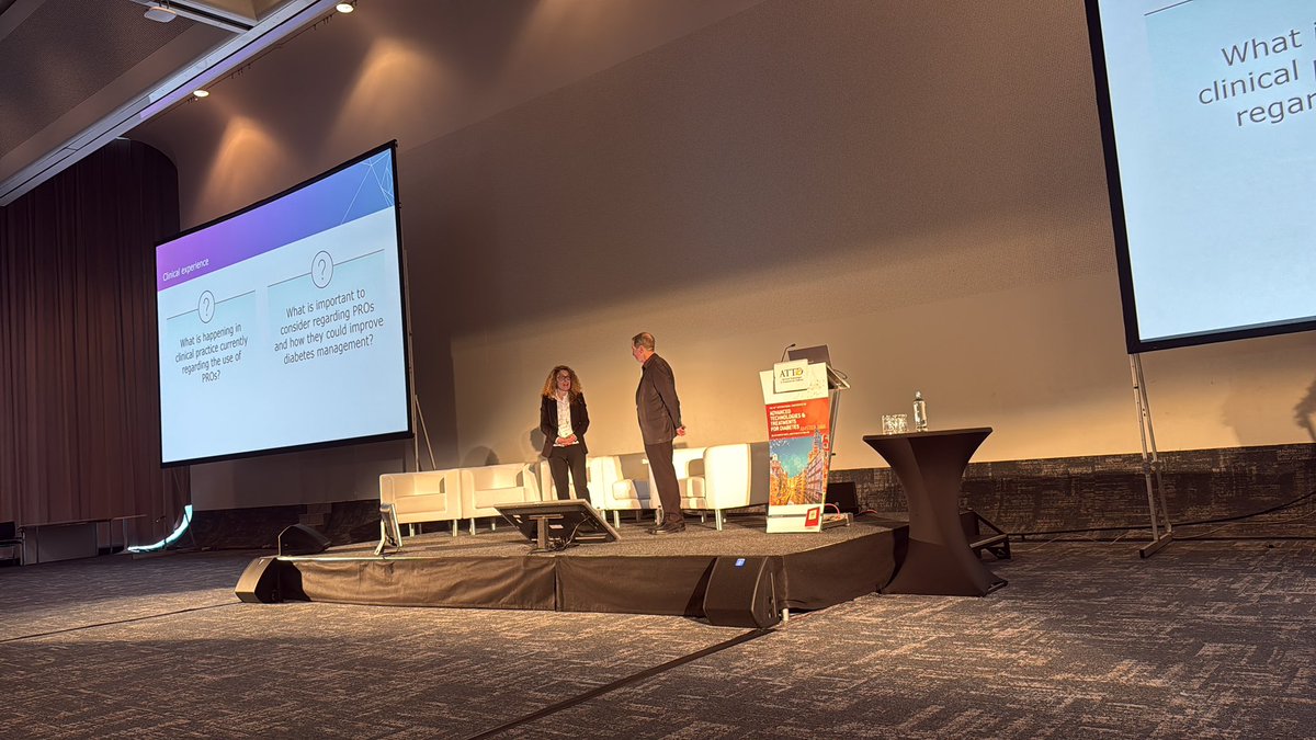 Pratik Choudhary (@drpratikc) on Twitter photo <a href="/ATTDconf/">Advanced Technologies & Treatments for Diabetes</a> <a href="/TBattelino/">Tadej Battelino</a> exploring the use of Patient reported outcomes in clinical practice <a href="/ATTDconf/">Advanced Technologies & Treatments for Diabetes</a> <a href="/TBattelino/">Tadej Battelino</a> exploring the use of Patient reported outcomes in clinical practice