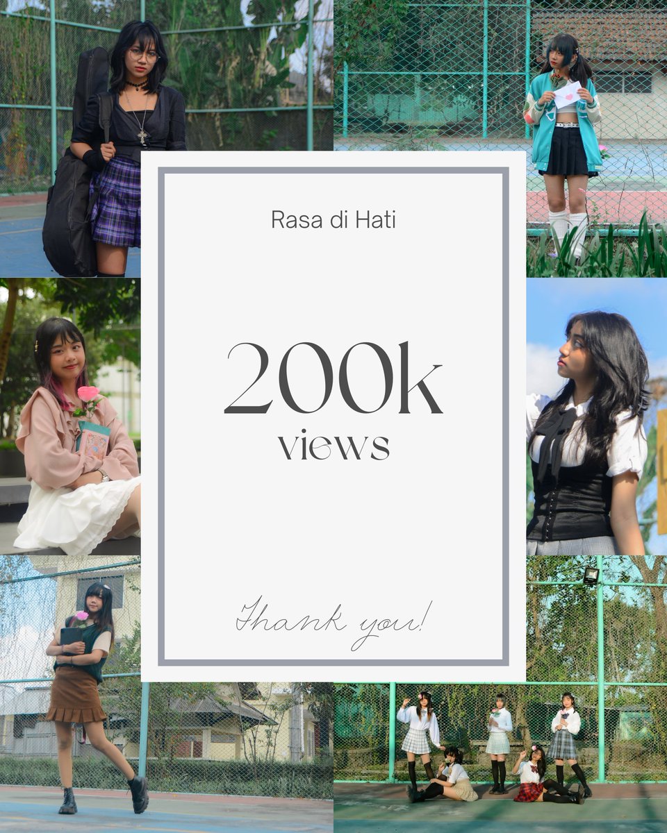 200K views MV Rasa di Hati guys!! Milestone yg luar biasa. Kalian keren, terima kasih! 🥹
Ayo stream lagi biar kita makin semangat bikin MV lagi berikutnya berikutnya! 💙❤️🤍💚💛
youtu.be/4ls5z_0A5iI?si…

*note: jgn dulu nagih mv melodi patah hati ya 🏃‍♂️💨