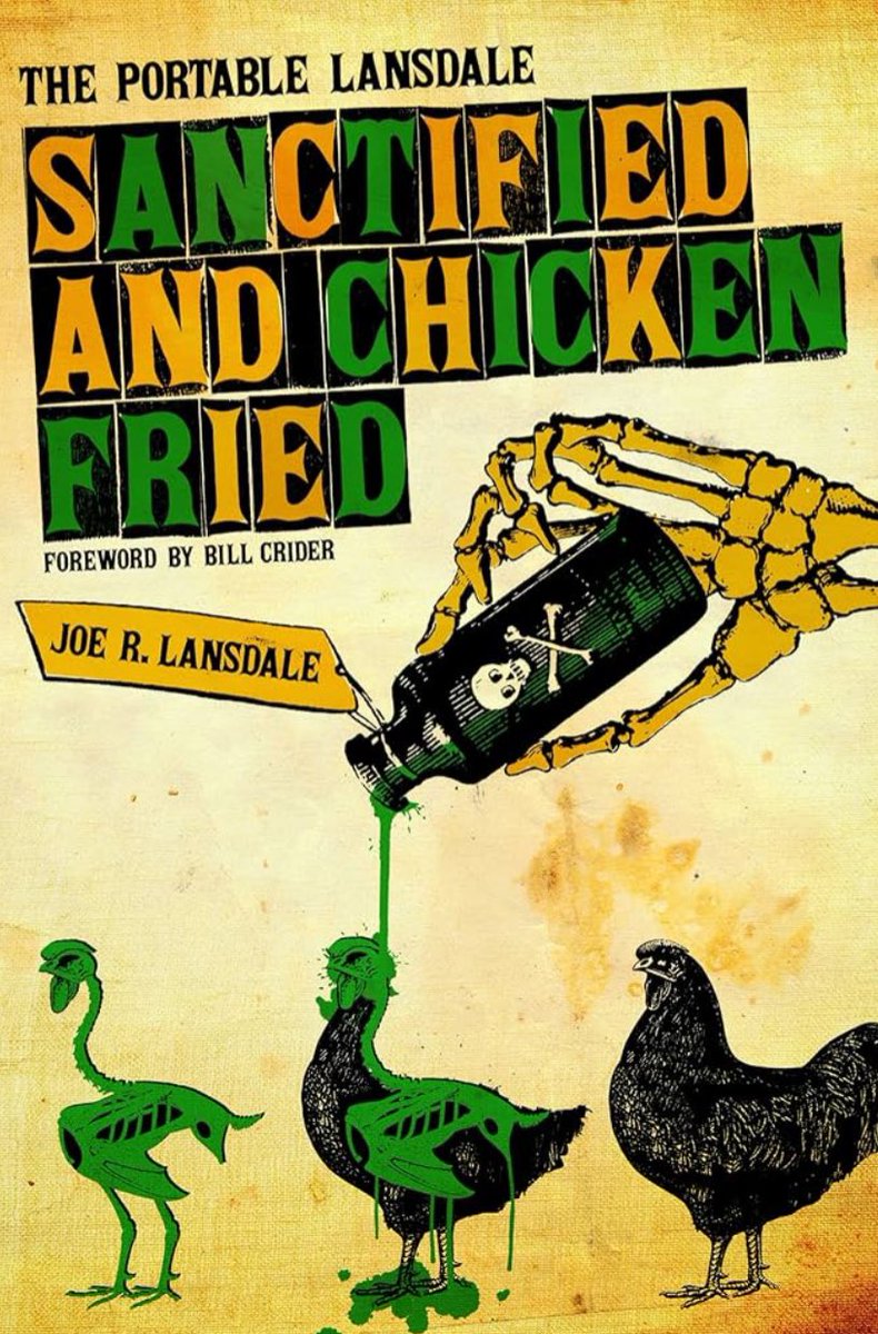 SweetJohnny1960's tweet image. A good introduction to the work of @joelansdale is SANCTIFIED AND CHICKEN FRIED. It’s a collection of stories and excerpts from longer works that really give you a glimpse of his talent and diversity. The ebook is currently on sale for $1.99.
amazon.com/Sanctified-Chi…
