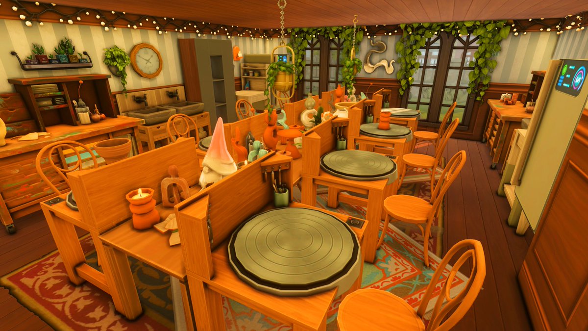 thatsimschickk's tweet photo. Another day, another addition to the small town I’m making in The Sims 4! 🎨🖌️🏺 Make sure to check out my other socials (especially Twitch: ThatSimsChick) to watch this live!!

#thesims #sims #thesims4 #sims4 #simsbuild #sims4build https://t.co/rAUU7tXW7D