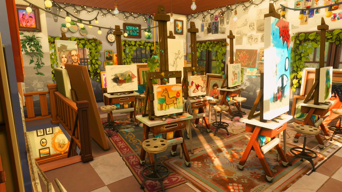 thatsimschickk's tweet photo. Another day, another addition to the small town I’m making in The Sims 4! 🎨🖌️🏺 Make sure to check out my other socials (especially Twitch: ThatSimsChick) to watch this live!!

#thesims #sims #thesims4 #sims4 #simsbuild #sims4build https://t.co/rAUU7tXW7D