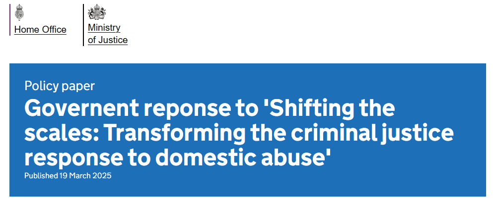 Govt has REFUSED to introduce a legal defence for domestic abuse survivors who defend themselves from their abuser or are forced into crime, despite evidence in the <a href="/CommissionerDA/">Dame Nicole Jacobs</a> Shifting the Scales report that existing defences do not work...

Instead of fixing a criminal