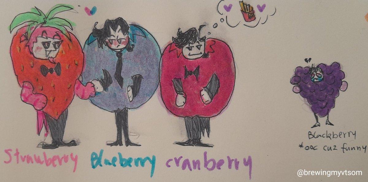 The Blakeworth queers and their cyborg of the same metal (penguin son).. and um, Albert

#vtsom