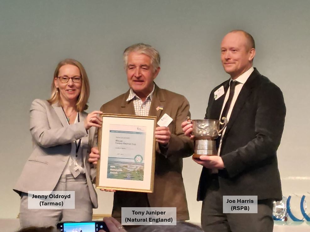 RSPB Langford Lowfields (@rspblangford) on Twitter photo Fantastic news for RSPB & Tarmac yesterday when Langford Lowfields won the prestigious Cooper-Heyman cup for outstanding restoration at the MPA Quarries & Nature 2025 event <a href="/NatureAM/">NatureAfterMinerals</a> <a href="/Natures_Voice/">RSPB</a> <a href="/MineralProduct/">Mineral Products Association</a> <a href="/TarmacLtd/">Tarmac</a> Fantastic news for RSPB & Tarmac yesterday when Langford Lowfields won the prestigious Cooper-Heyman cup for outstanding restoration at the MPA Quarries & Nature 2025 event <a href="/NatureAM/">NatureAfterMinerals</a> <a href="/Natures_Voice/">RSPB</a> <a href="/MineralProduct/">Mineral Products Association</a> <a href="/TarmacLtd/">Tarmac</a>