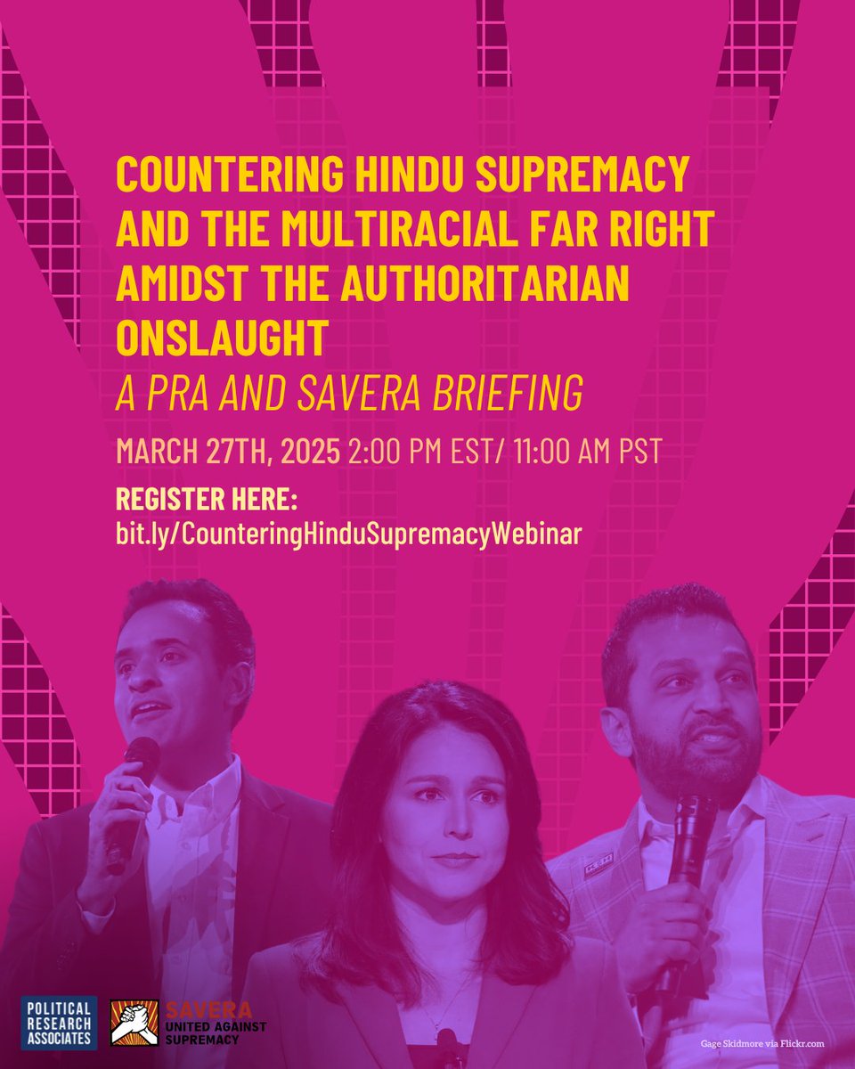 Don't forget to register for our webinar next week on Thursday, March 27, co-hosted with <a href="/PRAEyesRight/">P.R.A.</a>!  

Registration Link: bit.ly/CounteringHind….