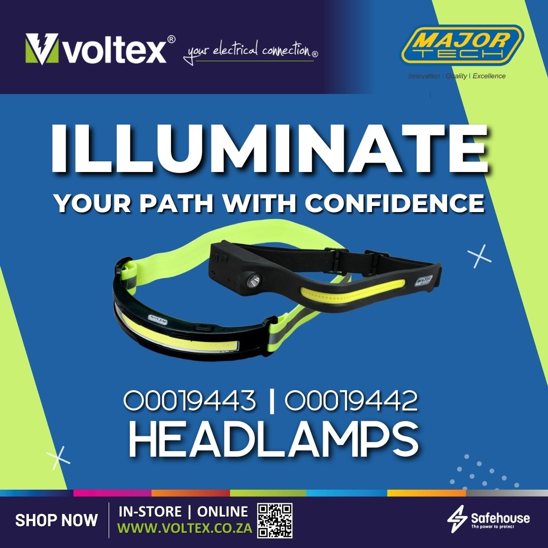 voltexsa's tweet image. Hands-Free. Bright. Built to Last. 🔦

Stay sharp in any space with the Major Tech Headlamp—durable, comfortable &amp;amp; long-lasting!

🛒 Get yours: Shop now - voltex.co.za/?s=major+tech+…

#MajorTech #WorkBright #SmartLighting #PowerUp #Voltex_SA #YourElectricalConnection