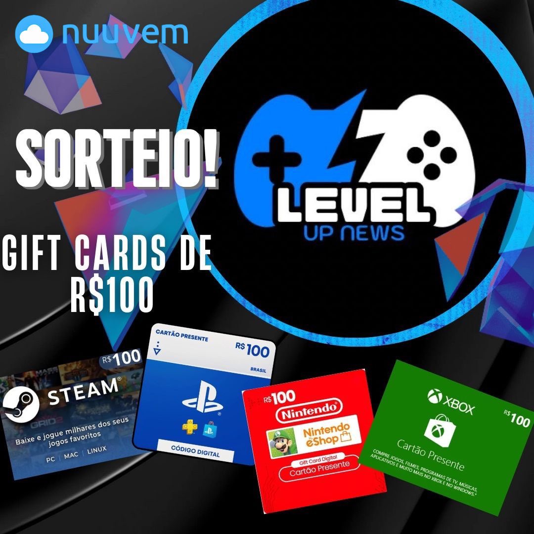 brunagd3's tweet image. 🚨 SORTEIO IMPERDÍVEL DO LEVEL UP NEWS! 🚨

Sorteio imperdível de um Gift Card de R$ 100,00, para qualquer plataforma 🔥

Para concorrer, siga estas regras simples:

✅ Siga o perfil @LevelUpNews_
✅ Dê RT + Like neste post

📅 O sorteio acontece em 25/03/2025!

Não perca essa…